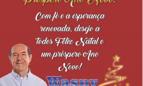 Wasny de Roure envia mensagem de Natal à população