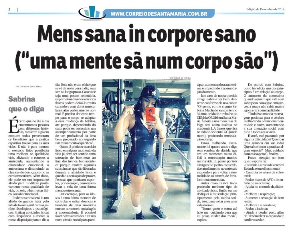 Sabrina Santos: a menina-mulher que encanta pela simplicidade e alegria 1 Capturar Sabrina Santos