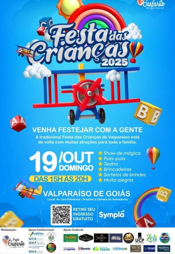 PROJETO GASPARITO REALIZA MAIS UMA EDIÇÃO DA TRADICIONAL FESTA DAS CRIANÇAS EM VALPARAÍSO DE GOIÁS 1 Capturar 1