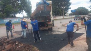 Equipes reforçam ações de manutenção e limpeza em Ceilândia durante o período chuvoso.