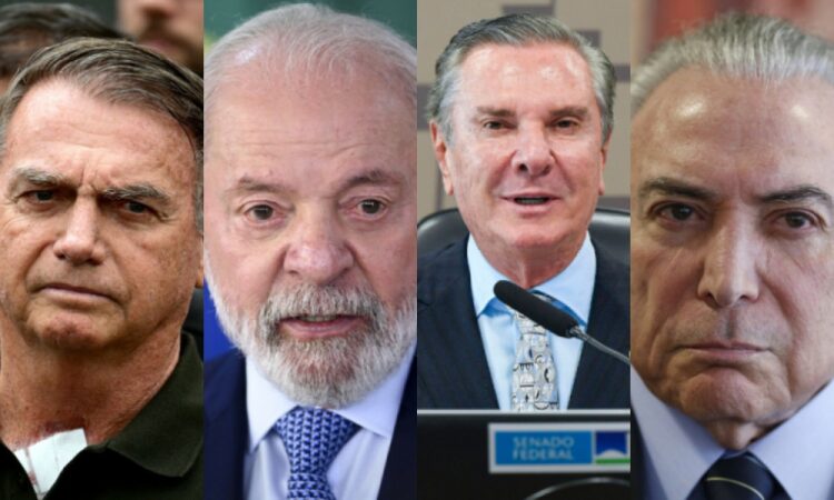 Quatro ex-presidentes brasileiros foram presos após a redemocratização