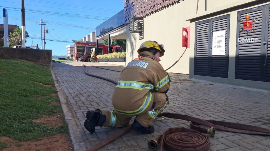 Incêndio em cozinha