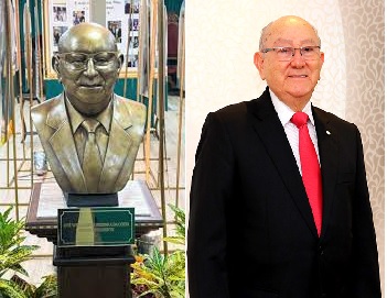 Pastor ganha busto em praça pública e evangélicos veem contradição