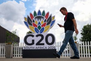Enviados do G20 concordam com minuta da declaração dos líderes em cúpula sem participação dos EUA, dizem fontes
