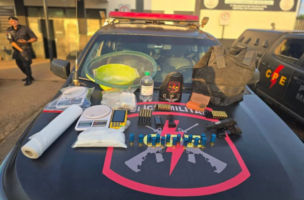 Homem morre após trocar tiros com a polícia em Águas Lindas