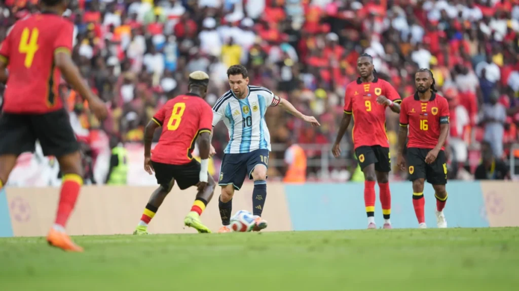 Amistoso Angola Argentina