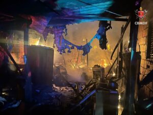 Imagens mostram casa de madeira destruída após incêndio no DF; veja