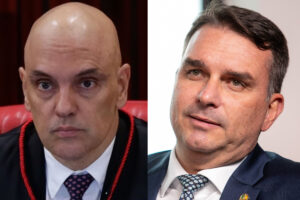 Moraes cita vigília de Flávio em voto para manter prisão de Bolsonaro