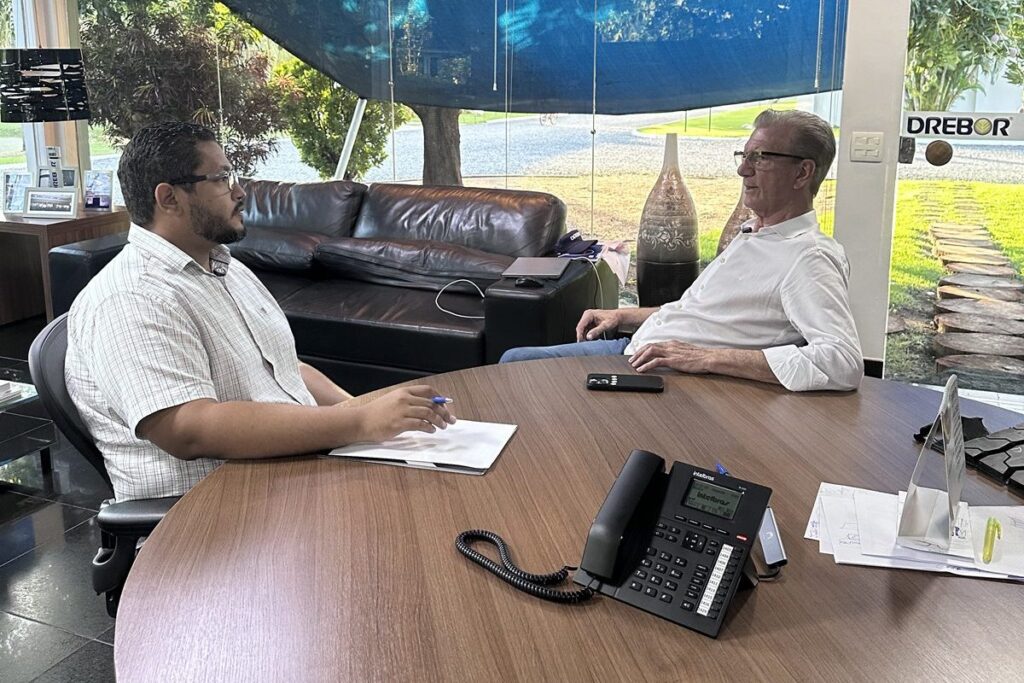 Diogo Pécora recebe apoio de Dresch na disputa pela presidência da FMF