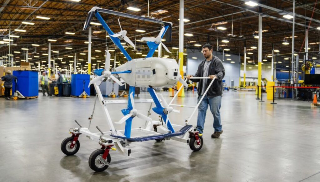 FAA investiga Amazon após drone danificar cabo de internet