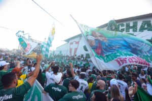 Torcedores acompanham a final da Libertadores no DF