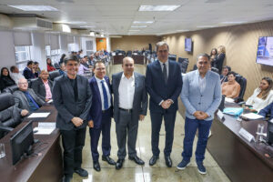 Novo presidente do BRB é apresentado pelo governador Ibaneis Rocha ao setor produtivo