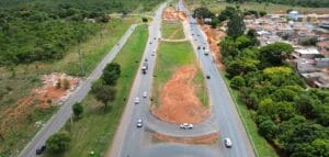 Viaduto em Planaltina está na fase de fundação