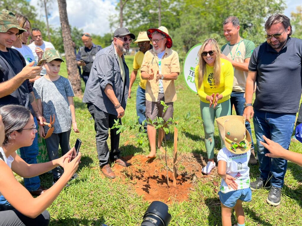 Ação plantará 15 mil mudas do Cerrado no Parque Ecológico do Cortado, em Taguatinga.