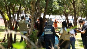 Ação de acolhimento à população de rua no Plano Piloto