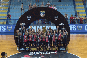 Joinville leva troféu da Copa dos Campeões após golear Fidas Futsal