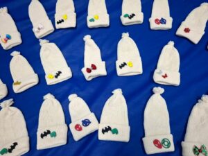 Touquinhas aquecem recém-nascidos no Hospital de Santa Maria