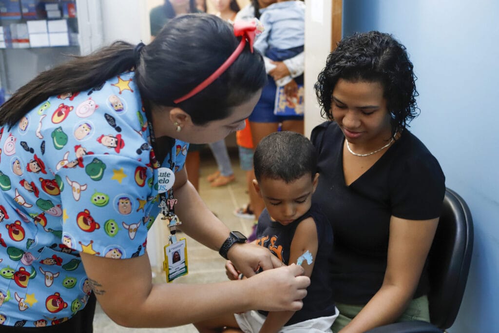 Saúde alerta para baixa vacinação contra doenças