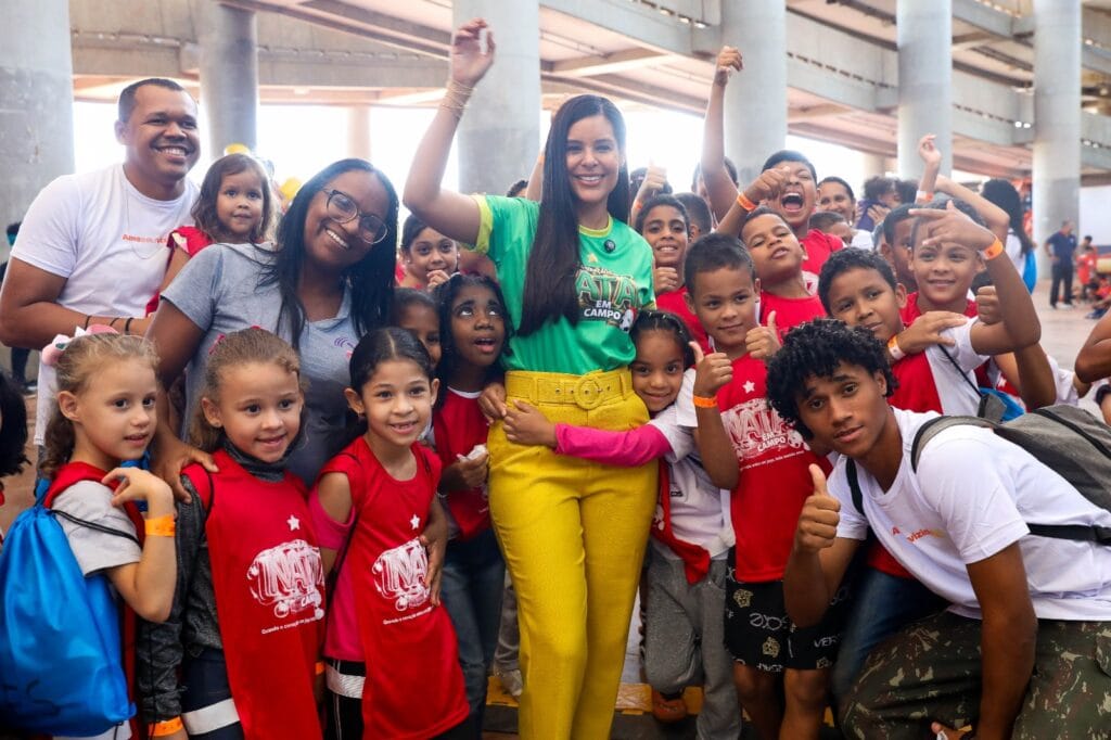 Nosso Natal: Ação social leva esporte, cultura e solidariedade a 2 mil crianças