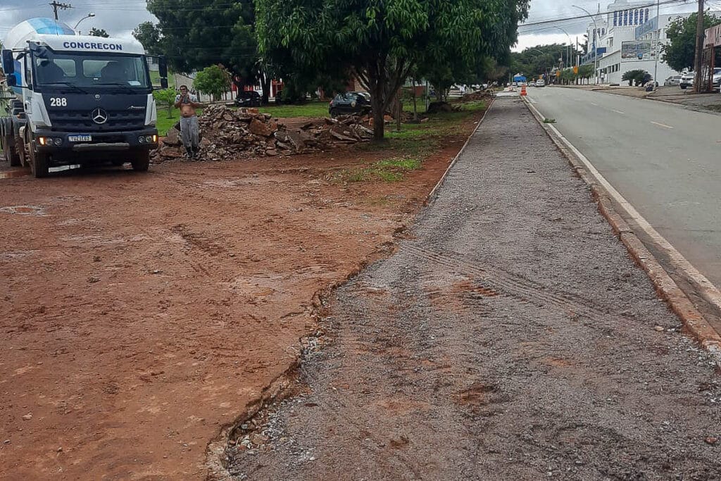 GDF recupera calçadas no Setor Oeste do Gama