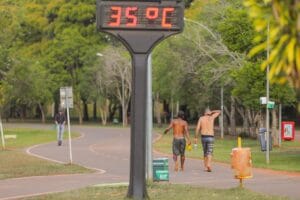 Calor intenso e tempestades devem marcar os próximos dias