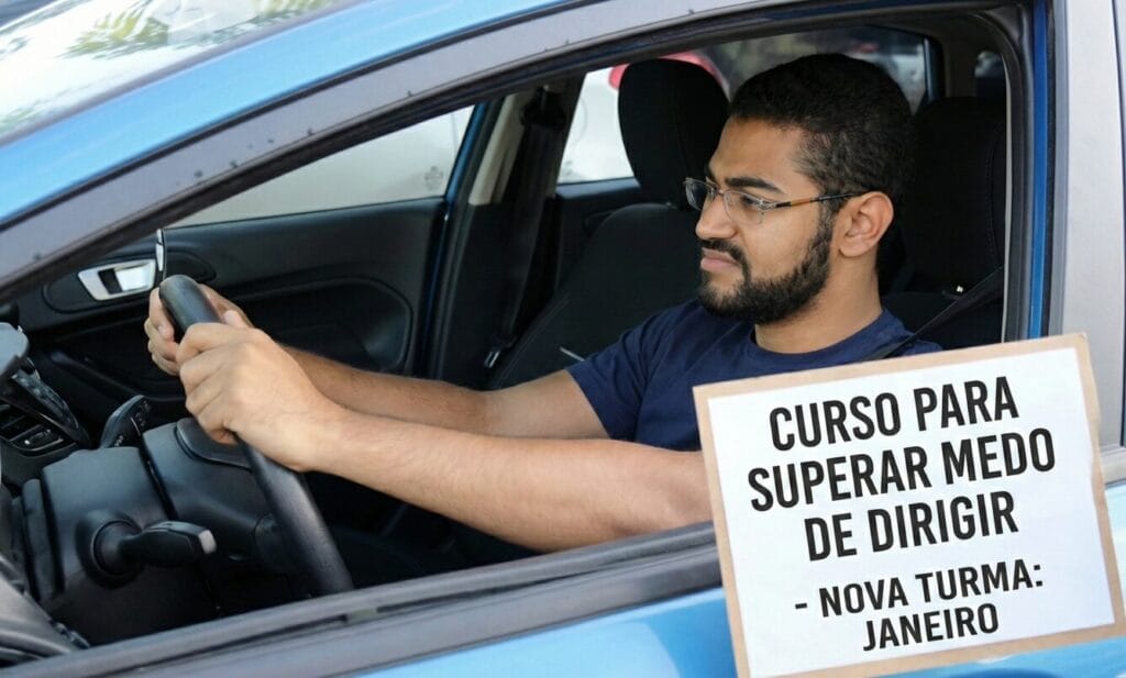 Curso para superar medo de dirigir abre nova turma em janeiro
