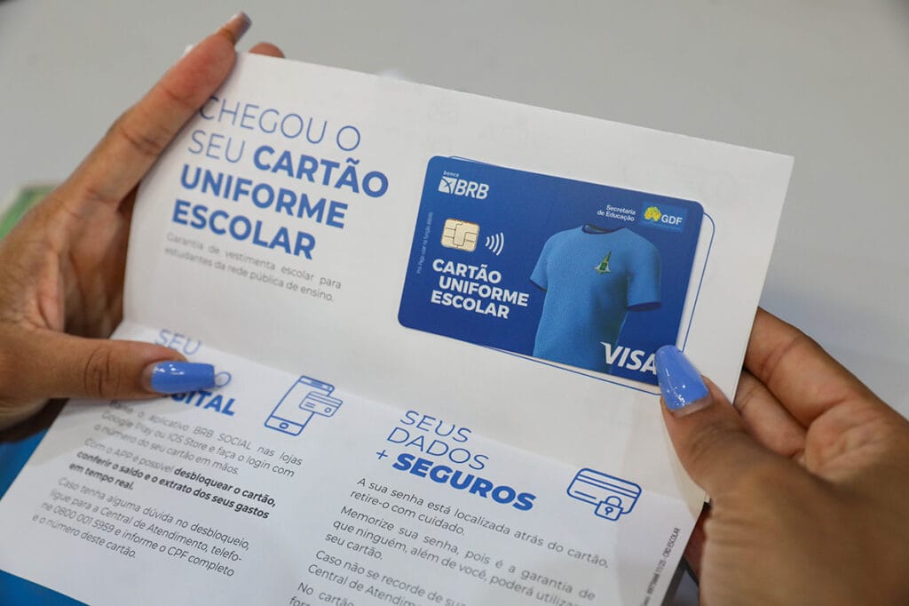 GDF: Cartão Uniforme Escolar garante autonomia e agilidade