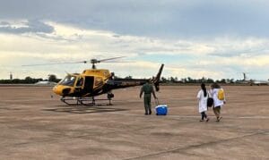 Detran-DF realiza transporte aéreo de coração para transplante