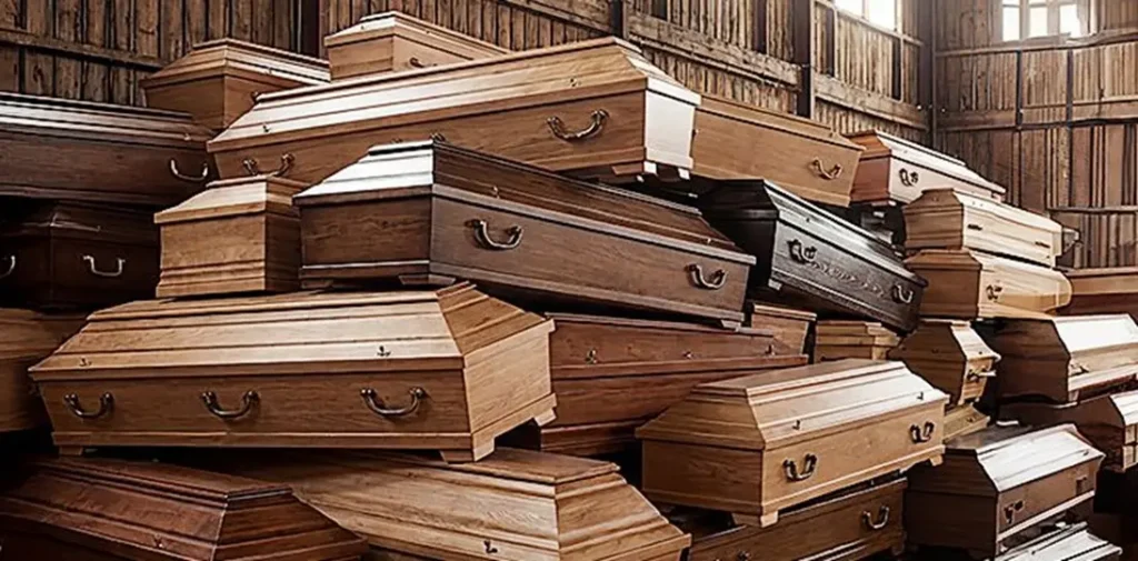 Goiânia tem saldão de caixões