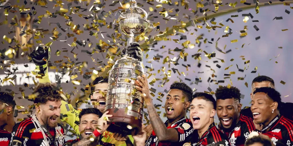 Flamengo conquista seleção da Libertadores com sete jogadores