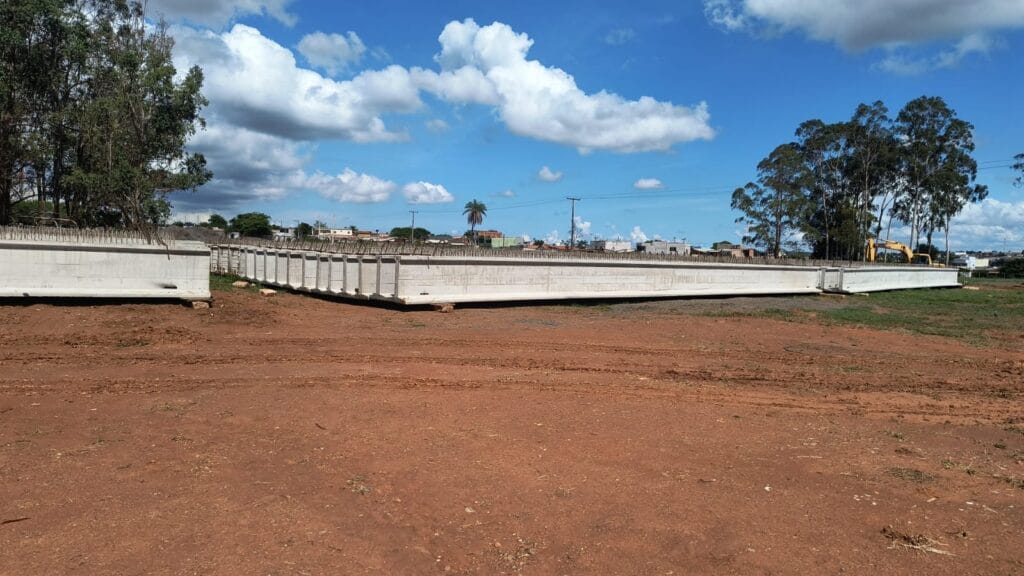 Viaduto em Planaltina está na fase de fundação