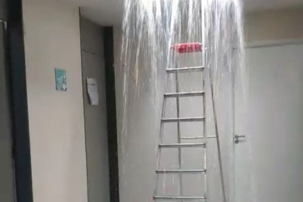 Chuva alaga UBS em São Sebastião (DF) e suspende atendimentos