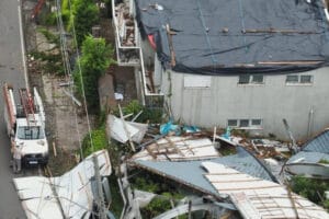Tornado destrói escola e casas em Farroupilha (RS)