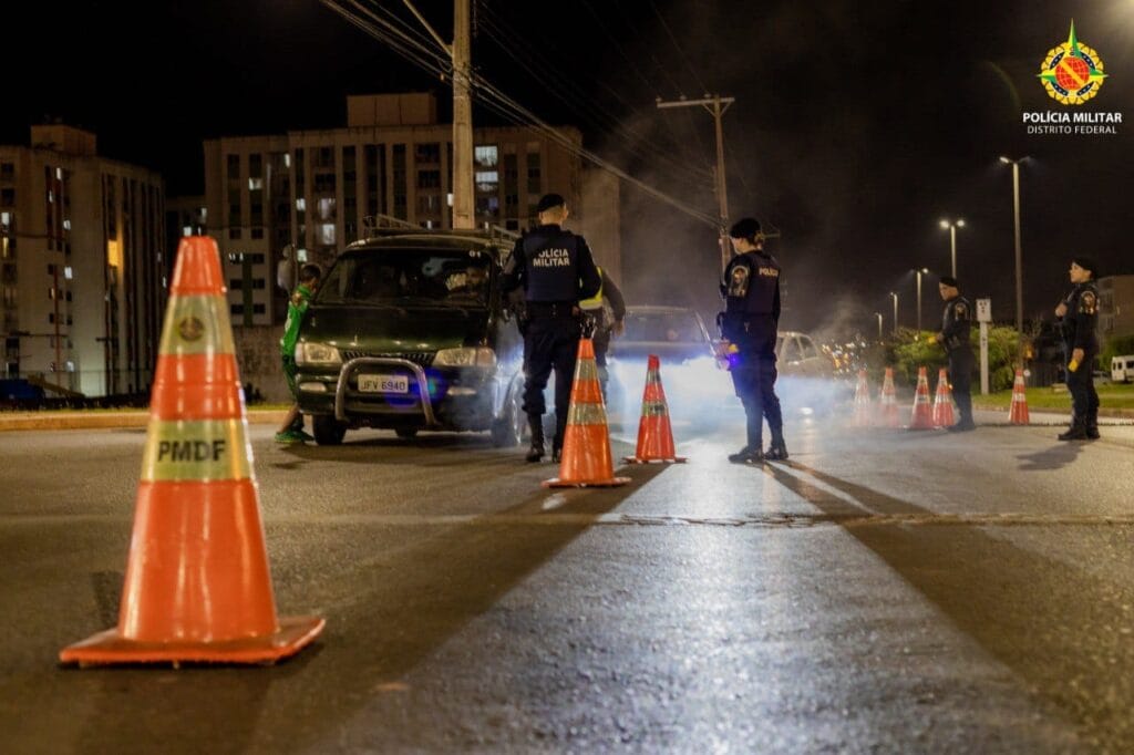 PMDF autua mais de 22 mil motoristas por embriaguez em 2025