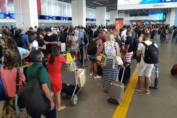 Ciclone em SP: Aeroporto de Brasília tem 6 voos cancelados nesta sexta-feira.