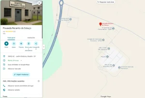 Em ironia a Bolsonaro, usuário do Google rebatiza Papuda de Recanto do Soluço.