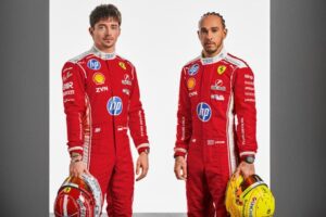 Ferrari apresenta novo macacão para a temporada 2026 da Fórmula 1 - destaque galeria