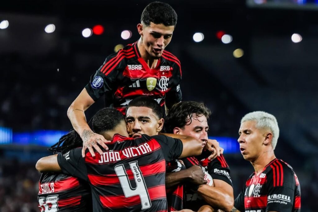 Imagem colorida do Flamengo Sub-20