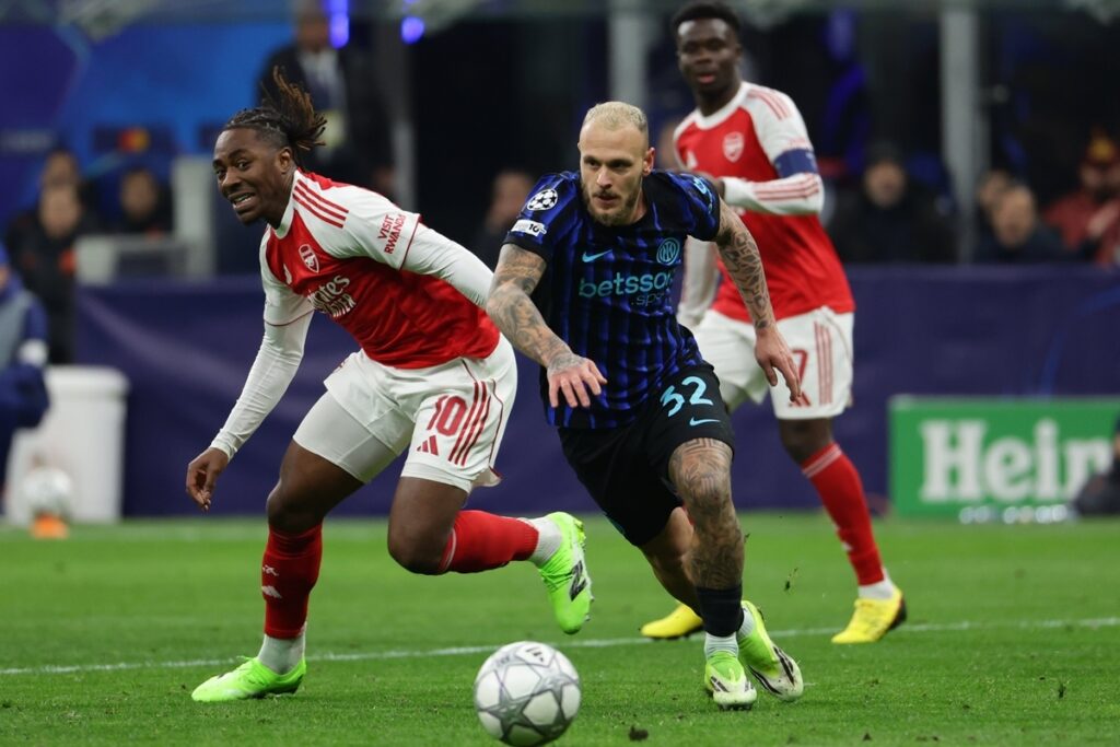 Gabriel Jesus faz dois e Arsenal vence Inter de Milão pela Champions - destaque galeria