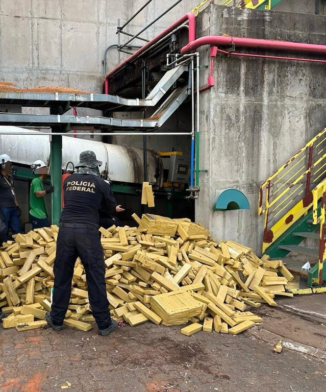 Polícia Federal incinera mais de 8 toneladas de maconha em Três Lagoas