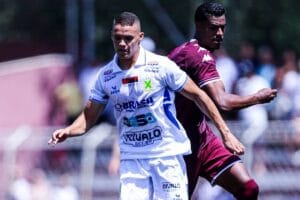 Foto colorida da partida entre Juventus x Santo André - Metrópoles