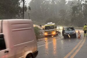 Árvore cai sobre carro após temporal e mata mulher de 35 anos em Taubaté (SP)