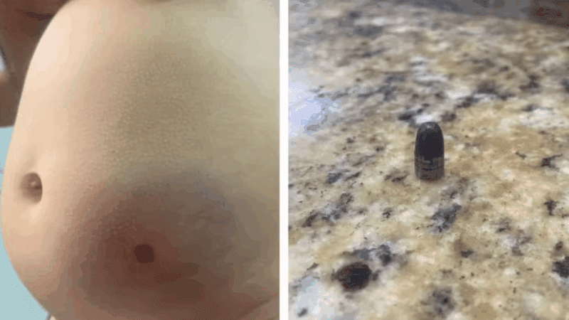 Bebê é atingida por bala perdida no Réveillon em SP