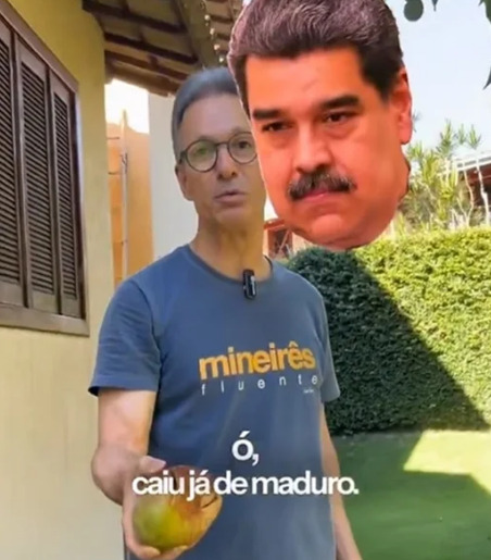 Governador Romeu Zema usa analogia de frutas para comentar sobre captura de Maduro