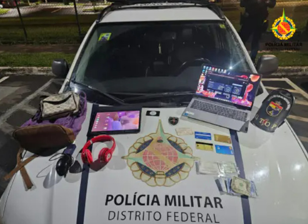 PMDF prende suspeito de roubo em residência e recupera bens na Asa Norte