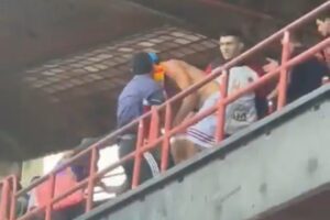 Print de um vídeo colorido do Twitter - Metrópoles