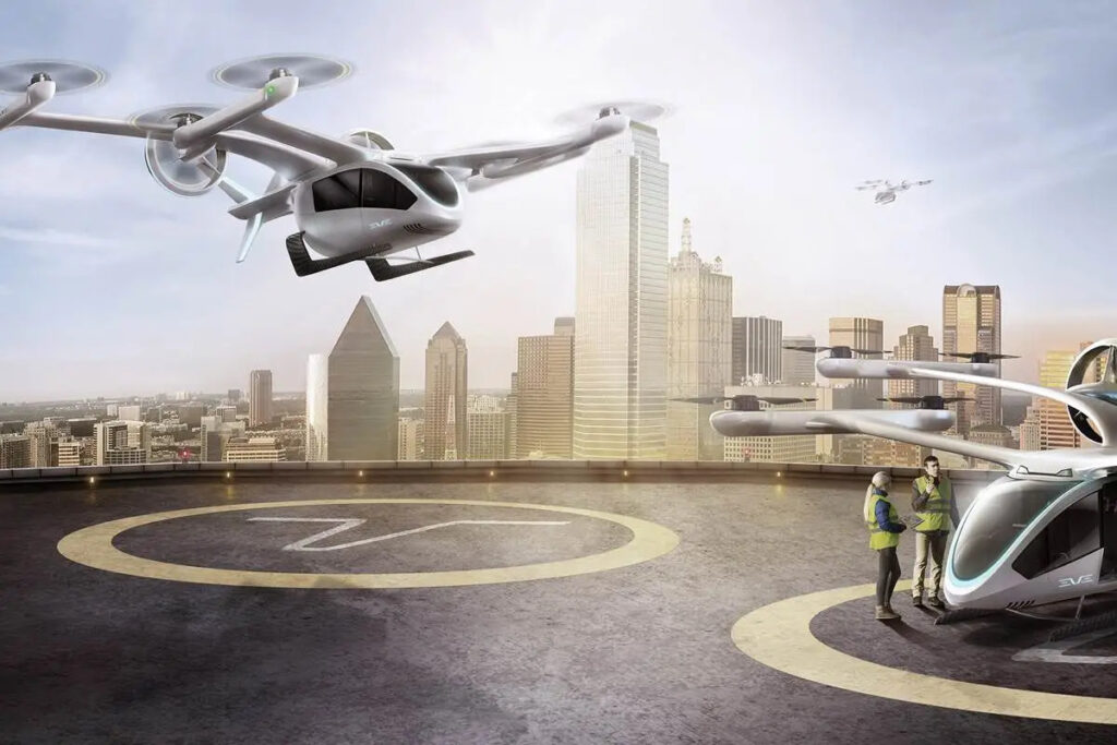 Eve atinge US$ 1,2 bi em financiamentos para ‘carro voador’ após nova captação de US$ 150 mi