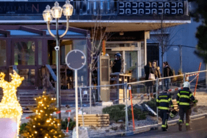 fire in a bar in switzerland