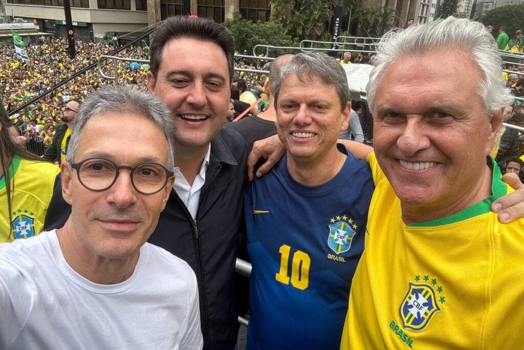 Ratinho, Caiado, Zema e Castro vibram por Trump, Leite faz contraponto e Tarcísio silencia