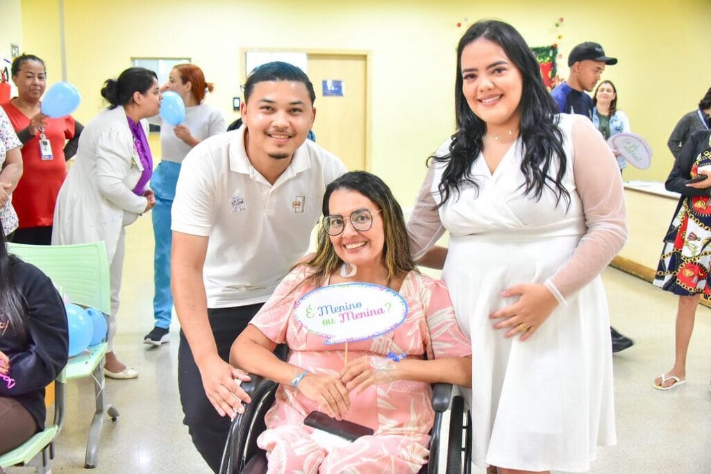 Hospital realiza sonho de avó em cuidados paliativos